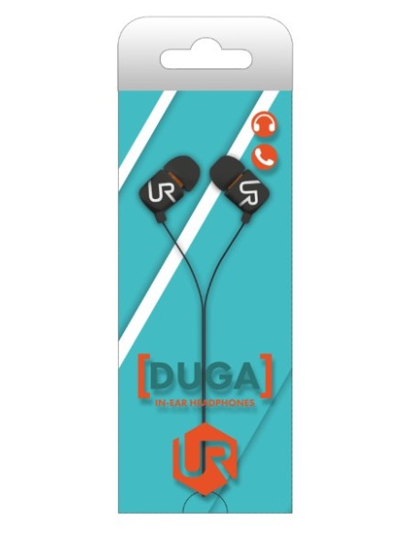 Trust duga in-ear headphone Auriculares Dentro de oído Negro