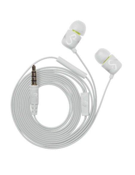 Urban Revolt Duga auriculares para móvil Binaural Dentro de oído Blanco