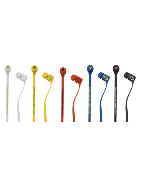 Urban Revolt Duga auriculares para móvil Binaural Dentro de oído Blanco