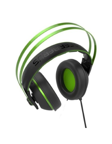 ASUS Cerberus V2 Binaural Diadema Negro, Verde