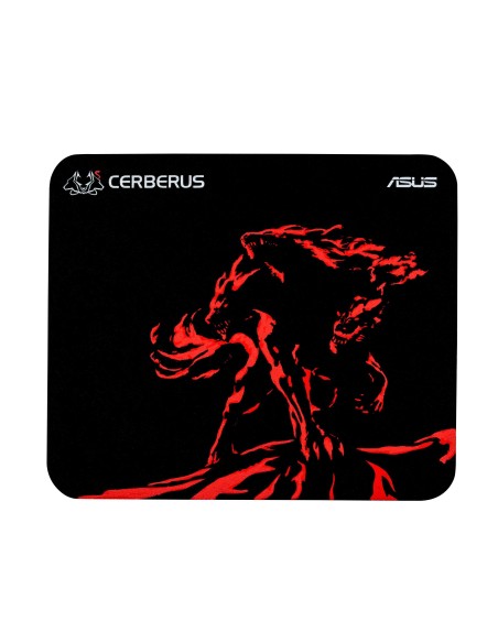 ASUS Cerberus Mat Mini Alfombrilla de ratón para juegos Negro, Rojo