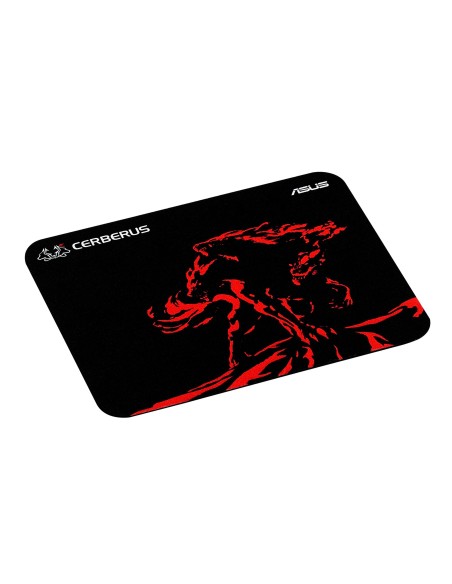 ASUS Cerberus Mat Mini Alfombrilla de ratón para juegos Negro, Rojo
