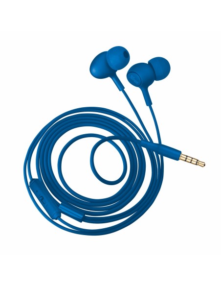 Trust Ziva Auriculares Dentro de oído Conector de 3,5 mm Azul
