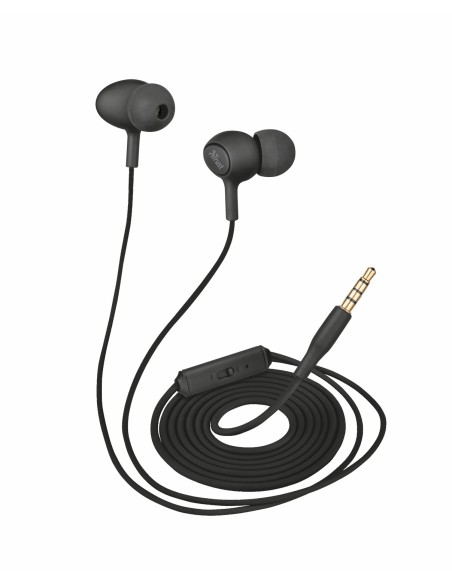 Trust Ziva Auriculares Dentro de oído Conector de 3,5 mm Negro