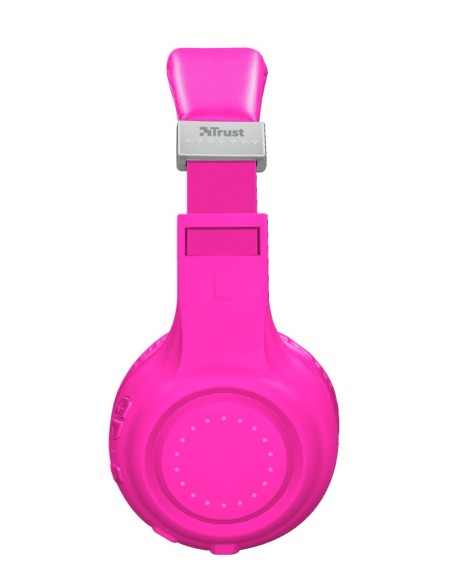 Trust Dura Auriculares Diadema Conector de 3,5 mm MicroUSB Bluetooth Rosa