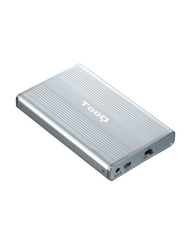 TooQ CAJA HDD 2.5" IDE SATA A USB 2.0 PLATA
