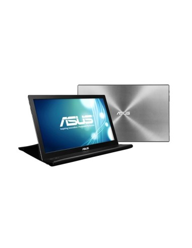 ASUS MB168B 39,6 cm (15.6") 1366 x 768 Pixeles HD Negro, Plata