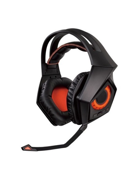 ASUS ROG Strix Wireless Binaural Diadema Negro, Naranja