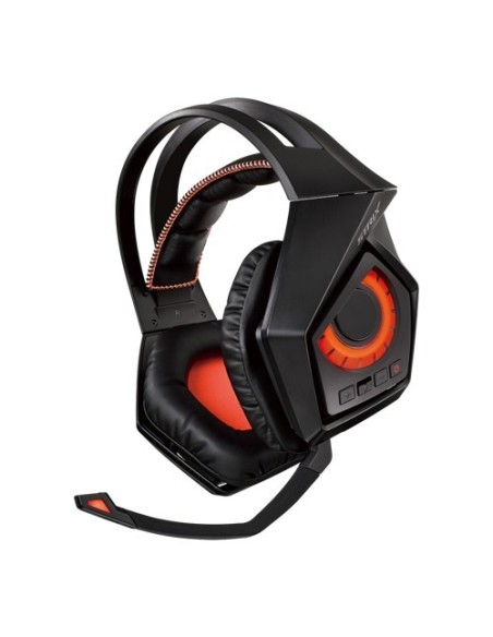 ASUS ROG Strix Wireless Binaural Diadema Negro, Naranja