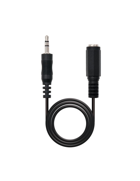 CABLE AUDIO JACK 3.5mm M H 5MTS