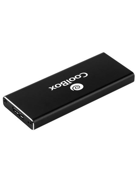 CoolBox MiniChase M.2 SSD enclosure Negro