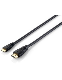 Equip HDMI Mini-HDMI 1.0m cable HDMI 1 m tipo A (Estándar) Type C (Mini) Negro