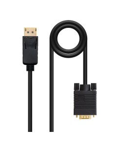 Nanocable Cable conversor DISPLAYPORT a VGA, DP M - VGA M, Negro, 3.0 M