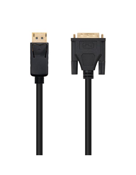 Nanocable Cable conversor DISPLAYPORT a DVI, DP M - DVI M, Negro, 3.0 M