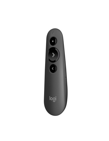 Logitech R500 apuntador inalámbricos Bluetooth RF Grafito