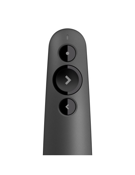 Logitech R500 apuntador inalámbricos Bluetooth RF Grafito
