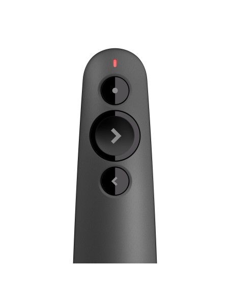 Logitech R500 apuntador inalámbricos Bluetooth RF Grafito