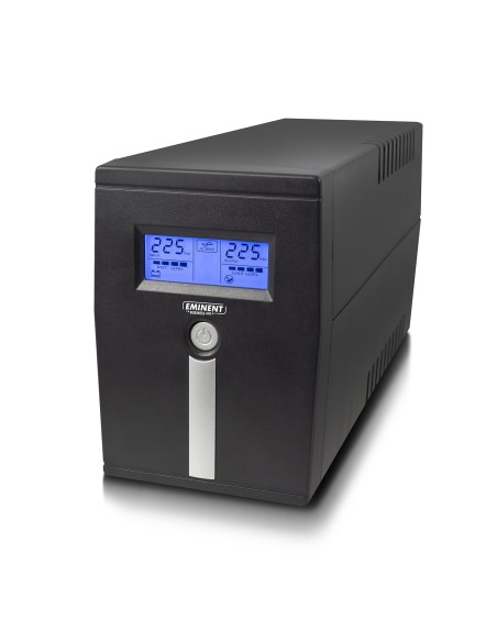 Eminent EM3940 sistema de alimentación ininterrumpida (UPS) 1 salidas AC Línea interactiva 600 VA 360 W