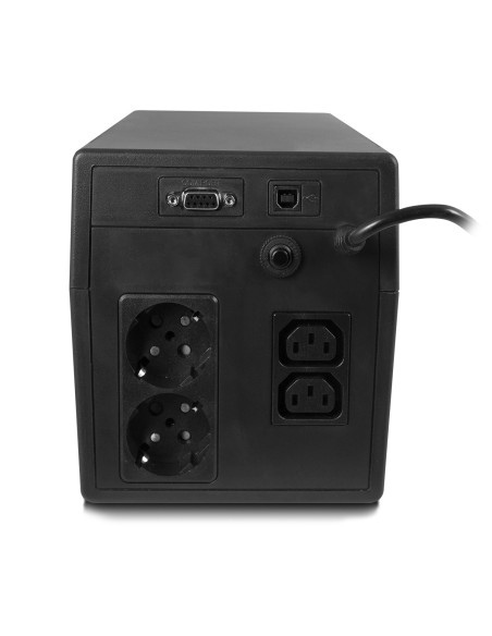 Eminent EM3941 sistema de alimentación ininterrumpida (UPS) 2 salidas AC Línea interactiva 1000 VA 600 W