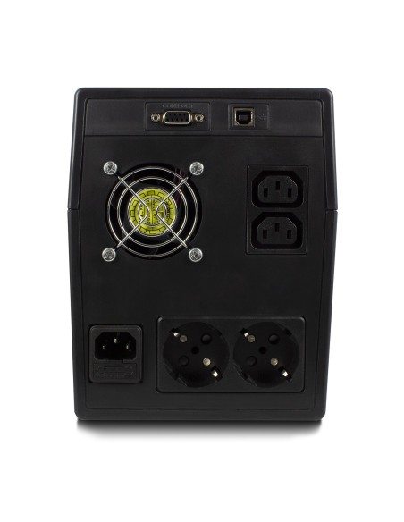 Eminent EM3942 sistema de alimentación ininterrumpida (UPS) 2 salidas AC Línea interactiva 1500 VA 900 W