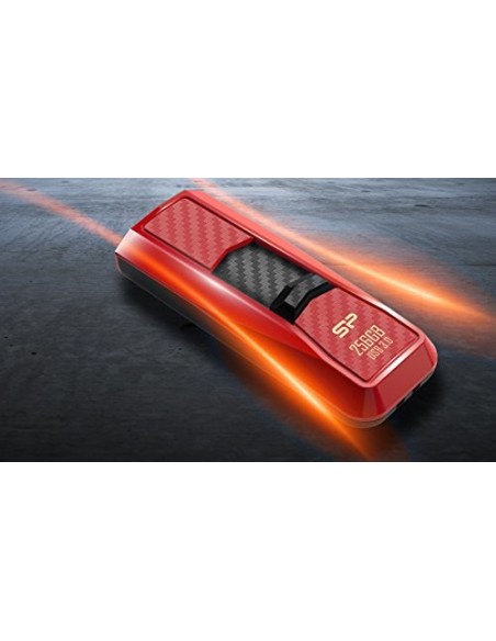 Silicon Power Blaze B50 unidad flash USB 32 GB 3.0 (3.1 Gen 1) Conector Tipo A Rojo