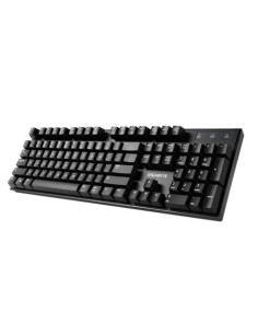 Gigabyte Force K83 USB QWERTY Portugués Negro