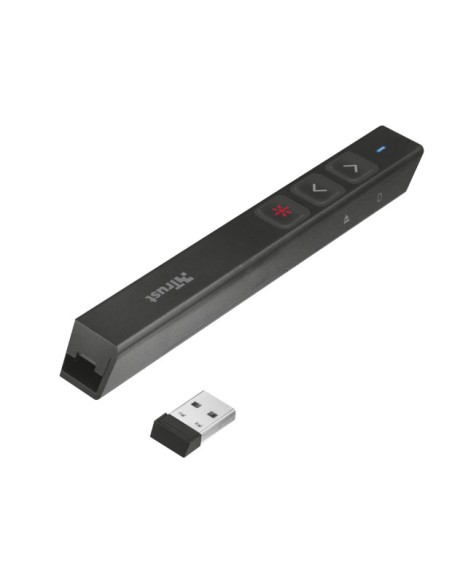 Trust SQUBE apuntador inalámbricos RF Negro