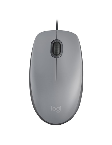 Logitech M110 Silent ratón Ambidextro USB tipo A Óptico 1000 DPI