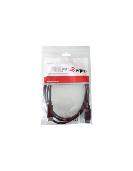 Equip 119332 cable DisplayPort 2 m Negro