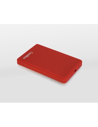 CoolBox SlimColor2542 2.5" Carcasa de disco duro SSD Amarillo