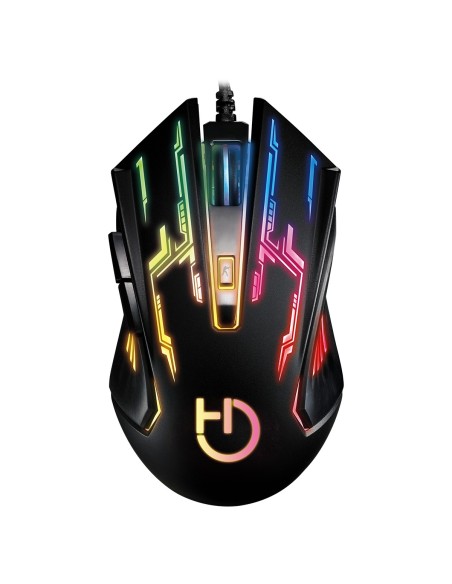 Hiditec GX12 ratón mano derecha USB Óptico 2400 DPI