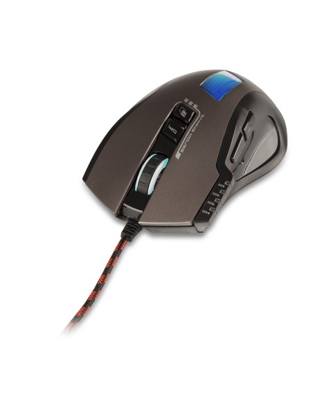 NGS GMX-105 ratón USB Óptico 2400 DPI mano derecha