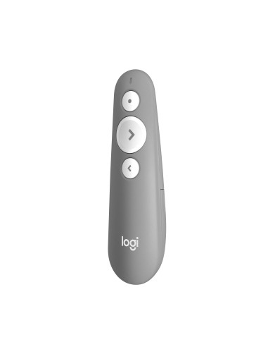 Logitech R500 apuntador inalámbricos Bluetooth RF Gris