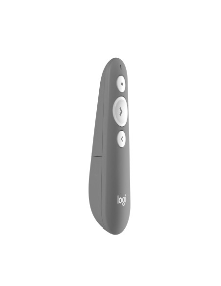 Logitech R500 apuntador inalámbricos Bluetooth RF Gris