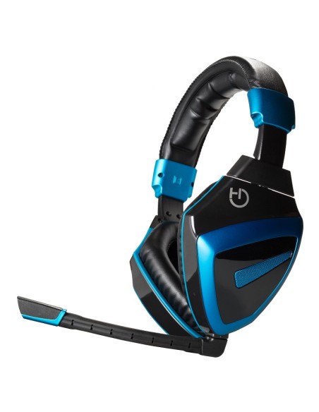 Hiditec HDT1 Auriculares Diadema Negro, Azul
