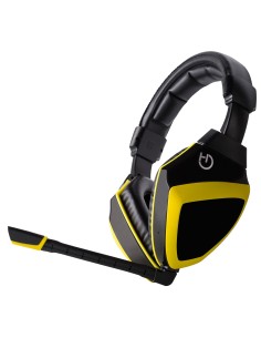 Hiditec Xanthos Auriculares Diadema Negro, Amarillo