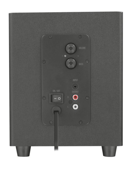 Trust Teros conjunto de altavoces 2.1 canales 12 W Negro