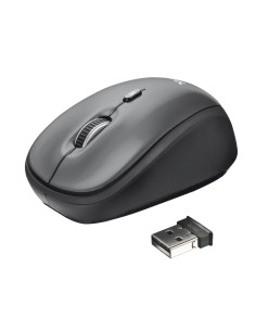 Trust Yvi Inalámbrico 1600DPI Gris