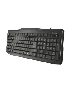 Trust CLASSICLINE KEYBOARD teclado USB QWERTY Español Negro