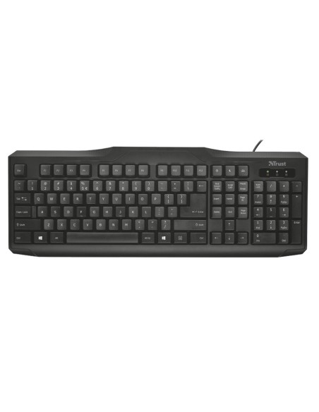 Trust CLASSICLINE KEYBOARD teclado USB QWERTY Español Negro