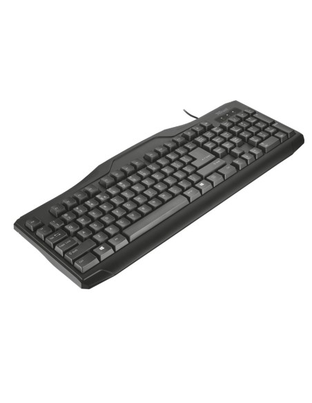 Trust CLASSICLINE KEYBOARD teclado USB QWERTY Español Negro