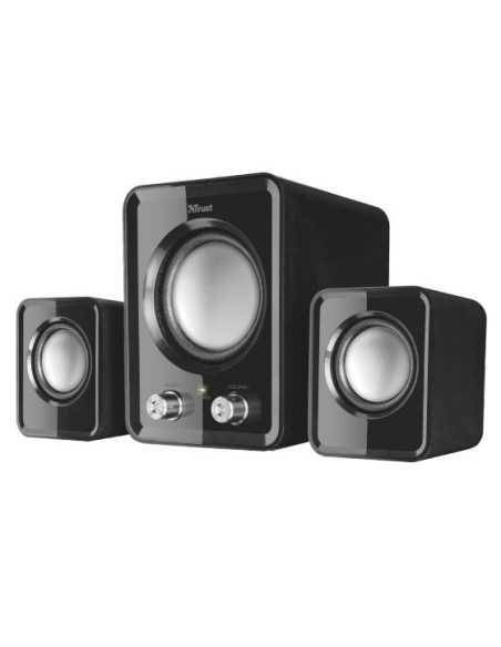Trust ZIVA COMPACT 2.1 Speaker set 12 W Negro