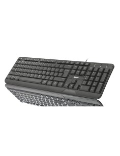 Trust Ziva teclado USB QWERTY Español Negro