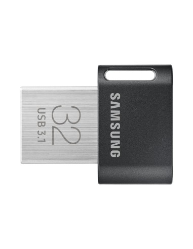 Samsung MUF-32AB unidad flash USB 32 GB USB tipo A 3.1 (3.1 Gen 1) Negro, Acero inoxidable