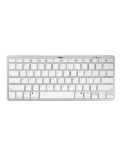 Trust Nado ES teclado Bluetooth QWERTY Español Plata
