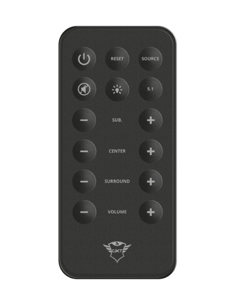 Trust GXT 658 Tytan 5.1 conjunto de altavoces 5.1 canales 90 W Negro