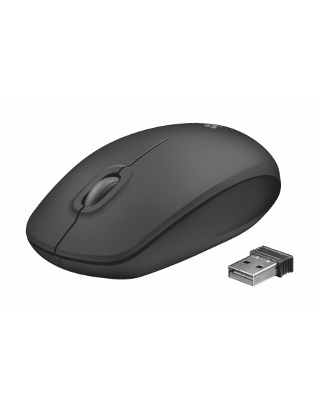 Trust Ziva ratón RF inalámbrico Óptico 1000 DPI Ambidextro