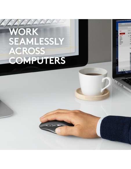 Logitech MX Anywhere 2S ratón mano derecha RF inalámbrica + Bluetooth 4000 DPI