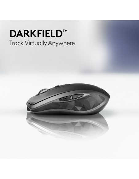 Logitech MX Anywhere 2S ratón mano derecha RF inalámbrica + Bluetooth 4000 DPI