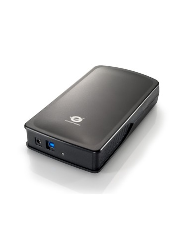 Conceptronic CHD3DUSB3 3.5" Caja de disco duro (HDD) Grafito